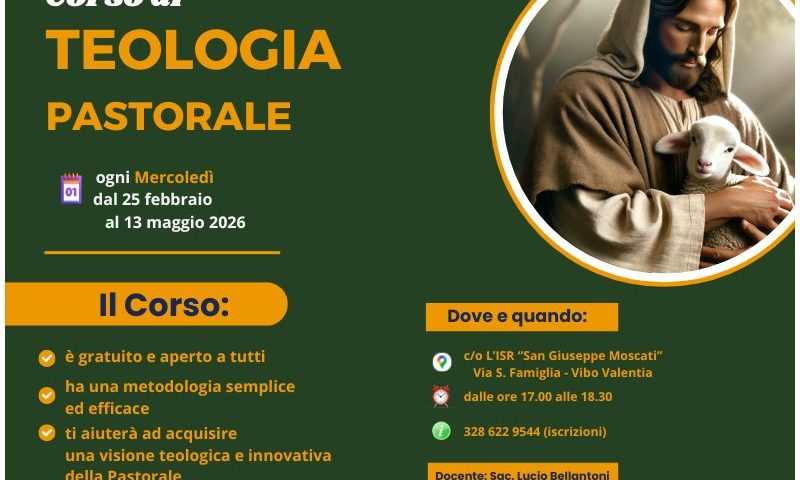 Corso di Teologia pastorale 2026